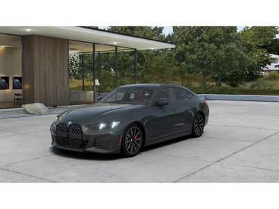 2026 BMW 4 Series 430i xDrive in Dravit Grey Metallic — front three-quarter view