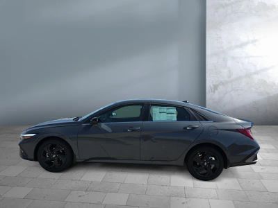 2026 Hyundai Elantra — rear three-quarter view