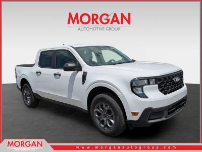 2026 Ford Maverick XLT in White — front three-quarter view
