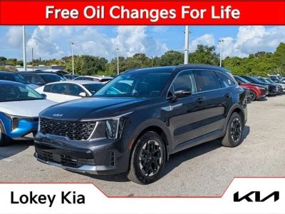 2026 Kia Sorento S in Panthera Metal — front three-quarter view