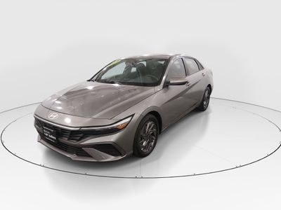 2024 Hyundai Elantra — rear three-quarter view