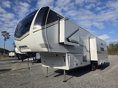 2026 Keystone Cougar — rear three-quarter view