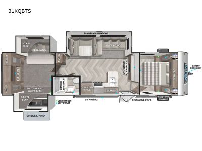 2022 Forest River RV Salem - Photo 2