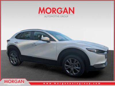 2026 Mazda CX-30 2.5 S Premium in Snowflake White Pearl Mica — front three-quarter view