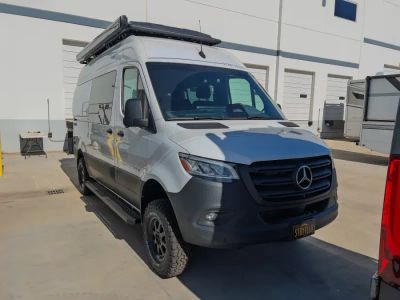 2026 Storyteller Overland MODE — front three-quarter view