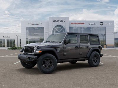 2026 Jeep Wrangler — side profile view