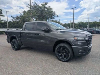 2026 RAM 1500 Big Horn/Lone Star in Granite Crystal Metallic Clear-Coat Exterior Paint — front three-quarter view