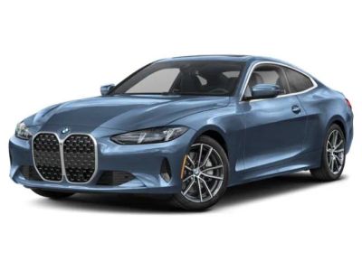 2025 BMW 4 Series 430i in Vegas Red Metallic — front three-quarter view