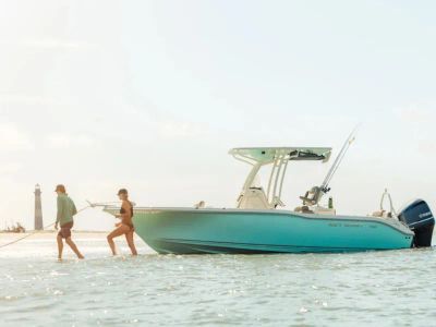 2026 Key West Boats 239 FS — front three-quarter view