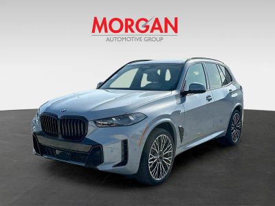 2026 BMW X5 — rear three-quarter view