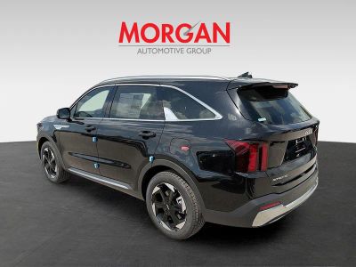 2026 Kia Sorento Hybrid — rear three-quarter view