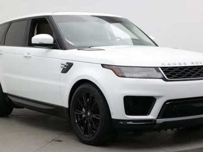 2020 Land Rover Range Rover Sport — rear three-quarter view