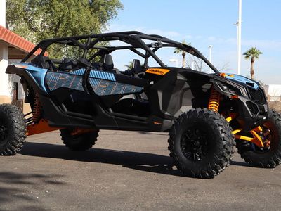 2026 Can-Am Maverick X3 MAX RS Turbo Scandi Blue & Orange Crush - Photo 2