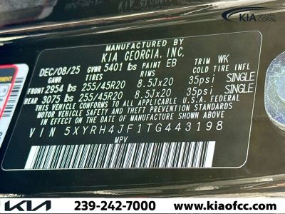 2026 Kia Sorento — photo 40 view