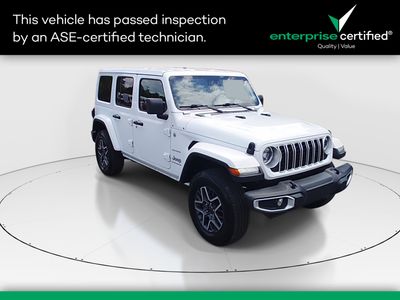 2024 Jeep Wrangler Sahara 4 Door 4x4 — front three-quarter view