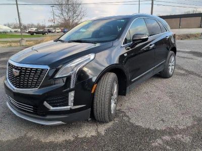 2023 Cadillac XT5 AWD 4dr Premium Luxury in Stellar Black Metallic — front three-quarter view