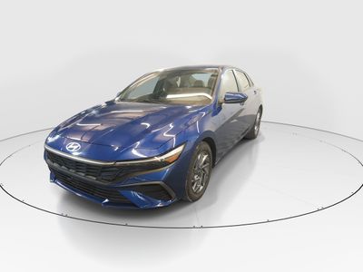 2024 Hyundai Elantra — rear three-quarter view