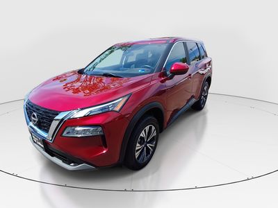 2023 Nissan Rogue — rear three-quarter view