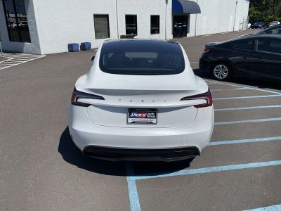 2025 Tesla Model 3 — interior view