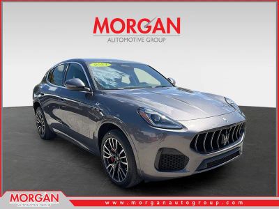 2023 Maserati Grecale GT in Grigio Lava Opaco Matte — front three-quarter view