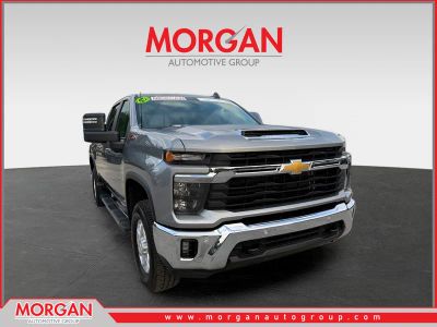 2025 Chevrolet Silverado 2500HD LT in Sterling Gray Metallic — front three-quarter view