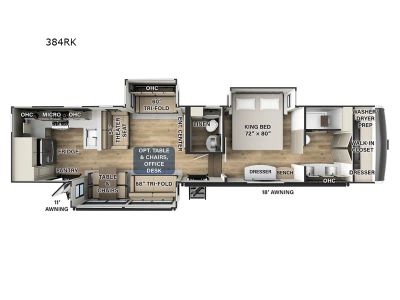 2024 Columbus 384RK — side profile view
