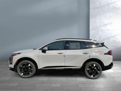 2026 Kia Sportage Hybrid — rear three-quarter view