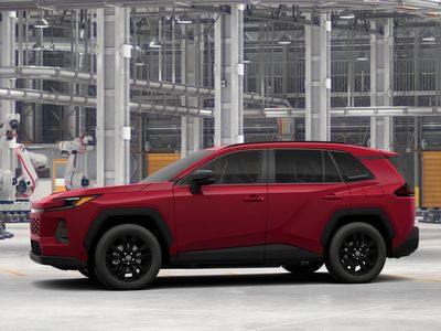 2026 Toyota RAV4 — rear three-quarter view