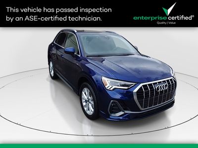 2024 Audi Q3 S line Premium 45 TFSI quattro — front three-quarter view