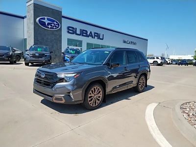 2026 Subaru Forester TFF — front three-quarter view