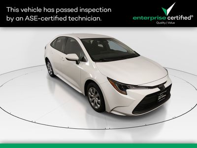 2024 Toyota Corolla LE CVT — front three-quarter view