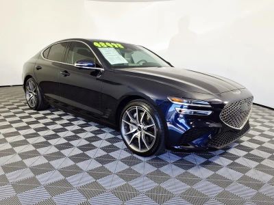 2026 Genesis G70 — rear three-quarter view