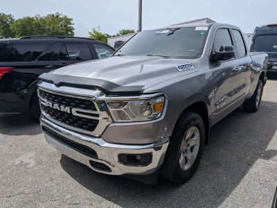 2022 Ram 1500 Big Horn/Lone Star in Silver — front three-quarter view