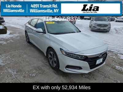 2018 Honda Accord Sedan EX 1.5T CVT — side profile view