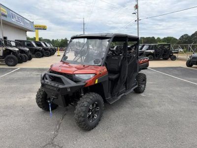 2026 Polaris® Ranger Crew XP 1000 EPS Premium Orange Rust w/ Accys — front three-quarter view