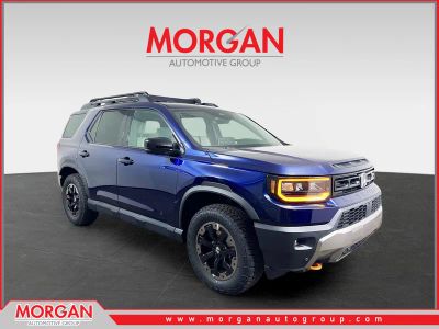 2026 Honda Passport TrailSport Elite in Blue — front three-quarter view
