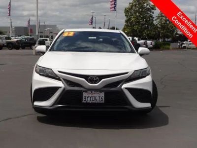 2022 Toyota Camry — rear three-quarter view