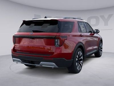 2026 Ford Explorer — rear three-quarter view