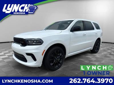 2026 Dodge Durango GT in White — front three-quarter view