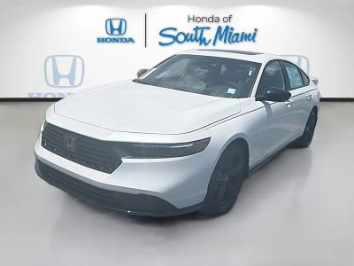 2026 Honda Accord Hybrid — rear three-quarter view