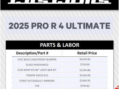 2025 Polaris RZR Pro R 4 Ultimate - Photo 10