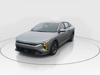 2025 Kia K4 — rear three-quarter view