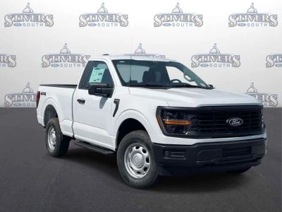 2026 Ford F-150 XL in White — front three-quarter view