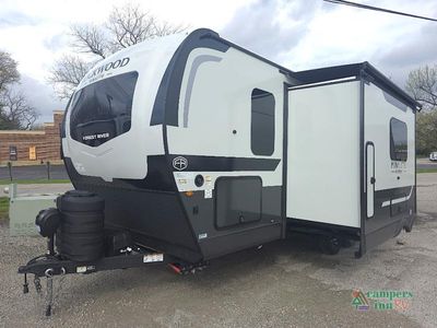 2026 Forest River RV Rockwood Mini Lite — rear three-quarter view