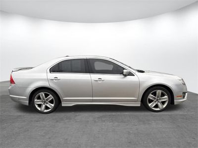 2012 Ford Fusion — rear three-quarter view