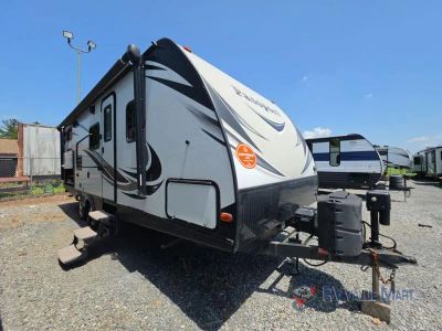 2017 Keystone RV Passport — front three-quarter view