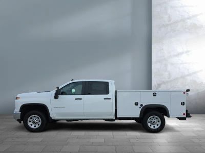 2026 Chevrolet Silverado 3500HD — rear three-quarter view