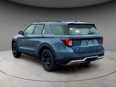 2026 Ford Explorer — rear three-quarter view
