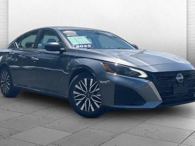 2025 Nissan Altima SV in Gun Metallic — front three-quarter view