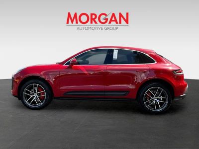 2023 Porsche Macan — rear three-quarter view